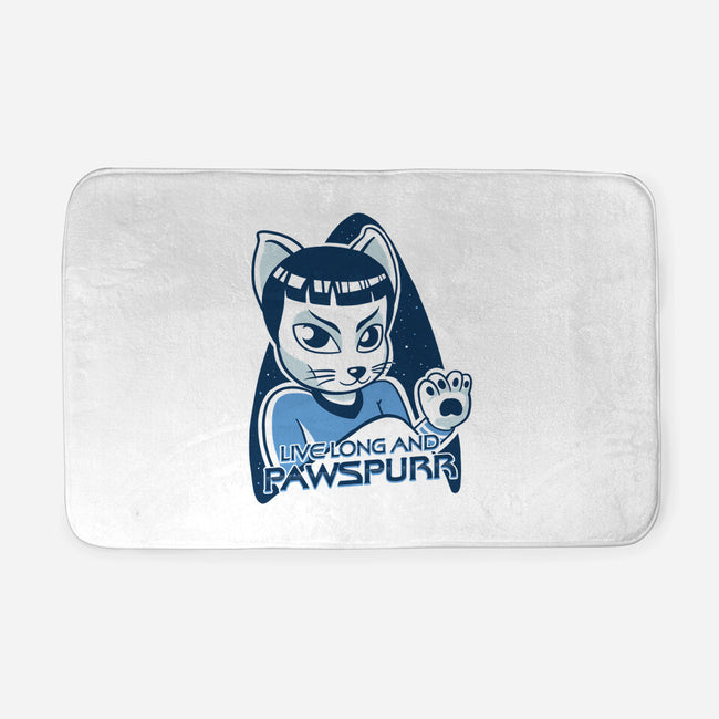Live Long and Pawspurr-none memory foam bath mat-estudiofitas