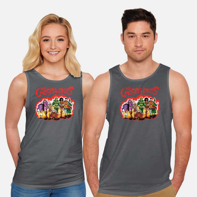The Chosen Ones-unisex basic tank-zascanauta
