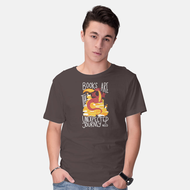 Book Dragon-mens basic tee-TaylorRoss1
