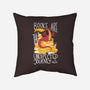 Book Dragon-none non-removable cover w insert throw pillow-TaylorRoss1