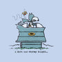 A Dark And Stormy Knight-none glossy sticker-kg07