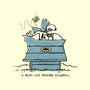 A Dark And Stormy Knight-none polyester shower curtain-kg07
