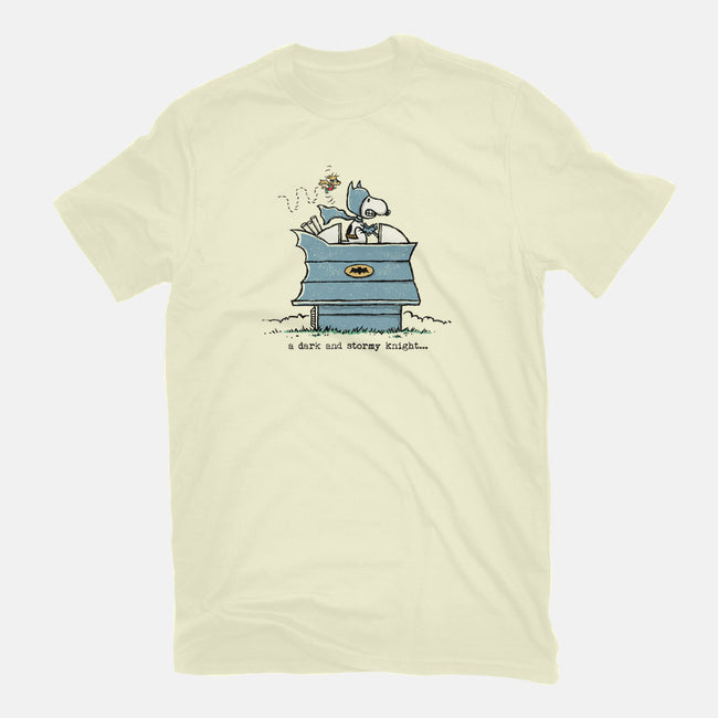 A Dark And Stormy Knight-youth basic tee-kg07