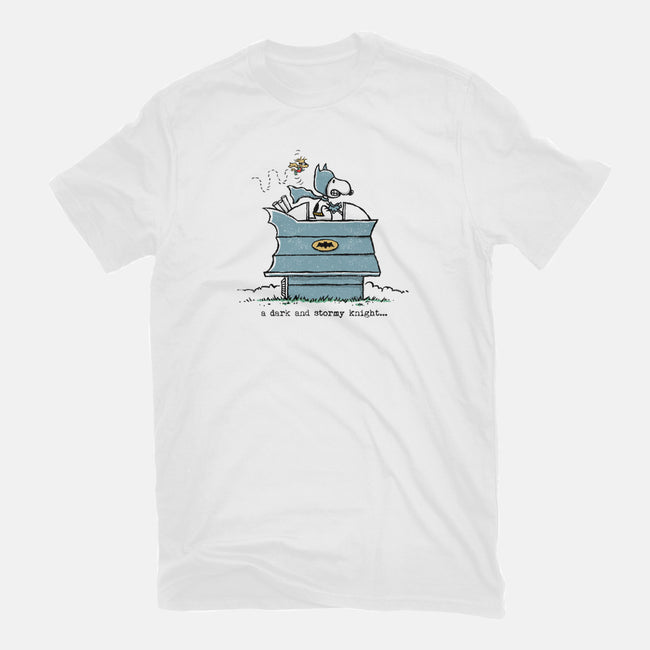 A Dark And Stormy Knight-mens basic tee-kg07