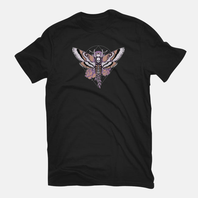 Death Moth-womens fitted tee-xMorfina