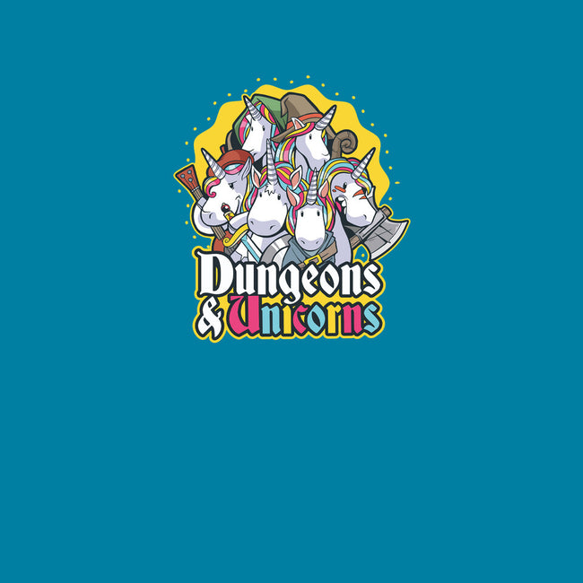 Dungeons and Unicorns-none polyester shower curtain-T33s4U