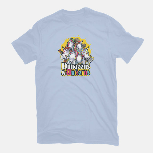 Dungeons and Unicorns-youth basic tee-T33s4U