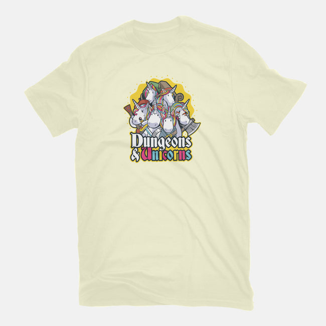 Dungeons and Unicorns-youth basic tee-T33s4U