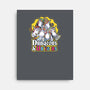 Dungeons and Unicorns-none stretched canvas-T33s4U