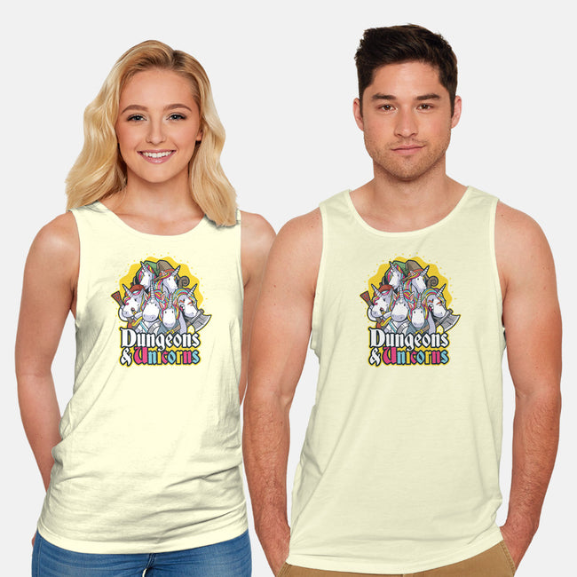 Dungeons and Unicorns-unisex basic tank-T33s4U