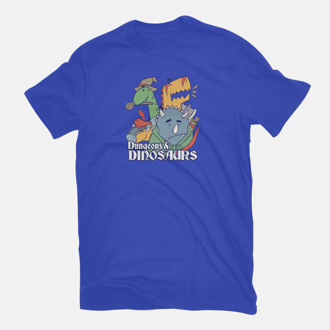 Dungeons and Dinosaurs-womens fitted tee-T33s4U