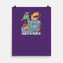 Dungeons and Dinosaurs-none matte poster-T33s4U