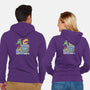 Dungeons and Dinosaurs-unisex zip-up sweatshirt-T33s4U