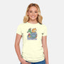 Dungeons and Dinosaurs-womens fitted tee-T33s4U