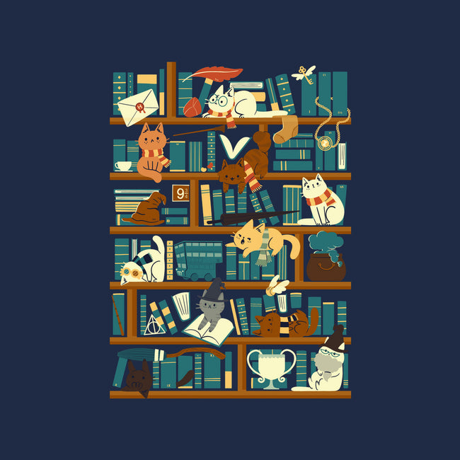 Library Magic School-none basic tote-TaylorRoss1