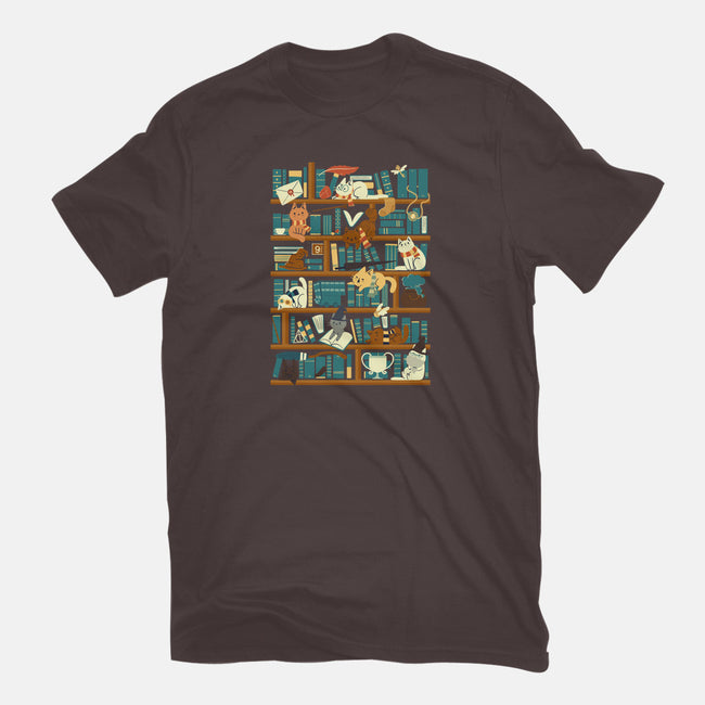 Library Magic School-youth basic tee-TaylorRoss1
