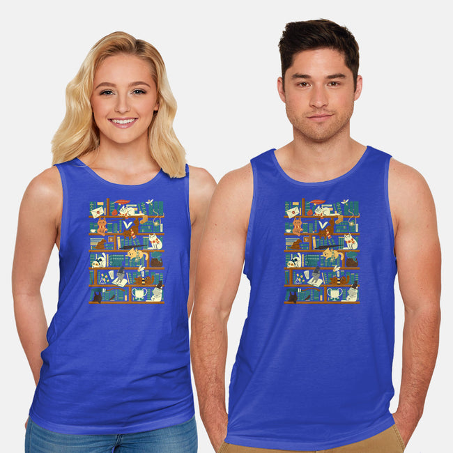 Library Magic School-unisex basic tank-TaylorRoss1