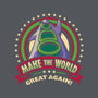 Make The World Great-none memory foam bath mat-Olipop
