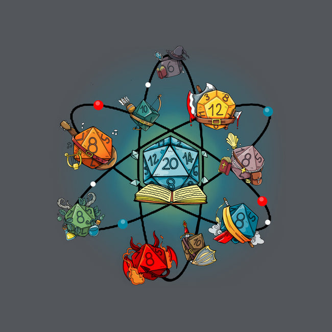 Chemical Dice-none stretched canvas-Vallina84