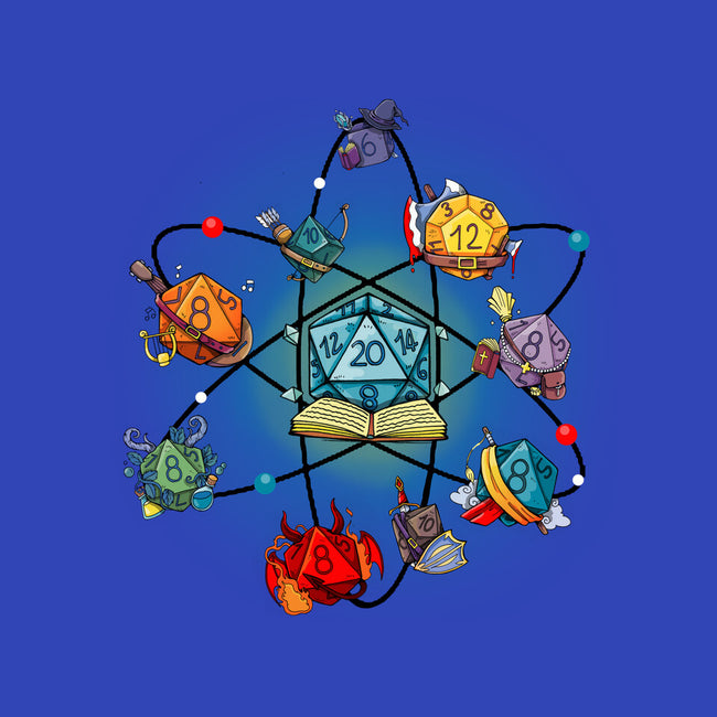 Chemical Dice-none stretched canvas-Vallina84