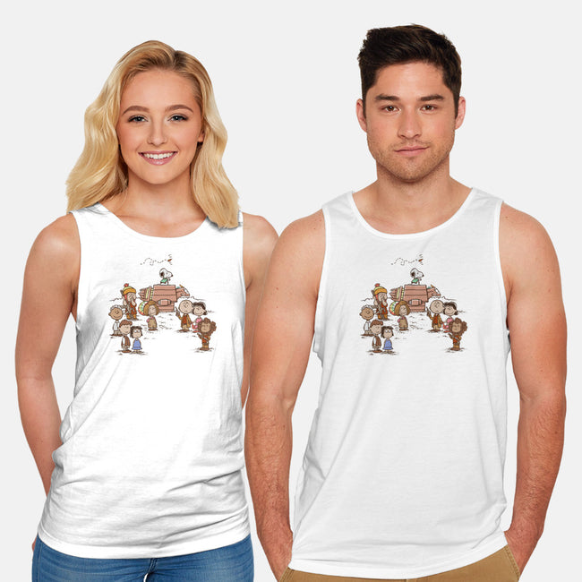 I Am A Leaf On The Wind-unisex basic tank-kg07