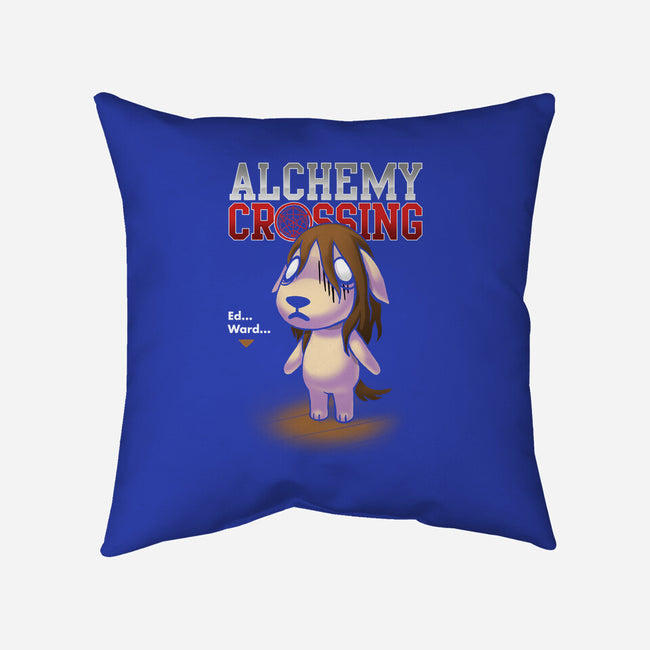 Alchemy Crossing-none removable cover w insert throw pillow-BlancaVidal