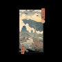 Jurassic Ukiyo-e 2-unisex zip-up sweatshirt-vp021