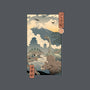 Jurassic Ukiyo-e 2-none memory foam bath mat-vp021