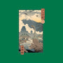 Jurassic Ukiyo-e 2-none removable cover w insert throw pillow-vp021