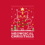 Meowgical Christmas-unisex basic tee-NemiMakeit