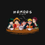Heroes-none polyester shower curtain-Angel Rotten