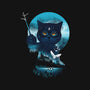 Furry Potter-none non-removable cover w insert throw pillow-dandingeroz