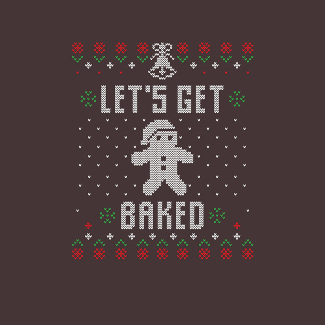 Lets Get Baked-none polyester shower curtain-Sdarko