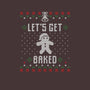 Lets Get Baked-none polyester shower curtain-Sdarko