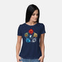 Dice Elements-womens basic tee-Vallina84