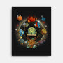 Black Hole Dice-none stretched canvas-Vallina84