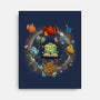 Black Hole Dice-none stretched canvas-Vallina84