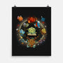 Black Hole Dice-none matte poster-Vallina84