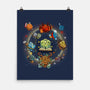 Black Hole Dice-none matte poster-Vallina84
