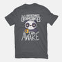 Morning Panda-mens basic tee-TaylorRoss1