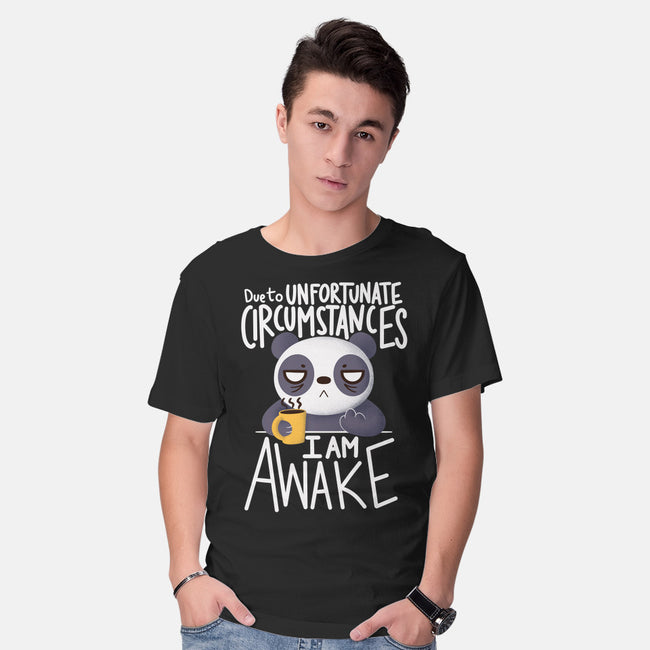 Morning Panda-mens basic tee-TaylorRoss1