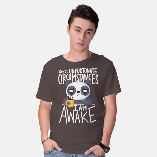 Morning Panda-mens basic tee-TaylorRoss1