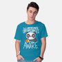 Morning Panda-mens basic tee-TaylorRoss1