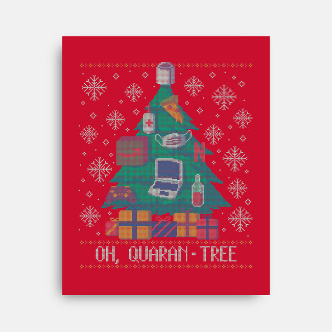 Quarantree-none stretched canvas-xMorfina