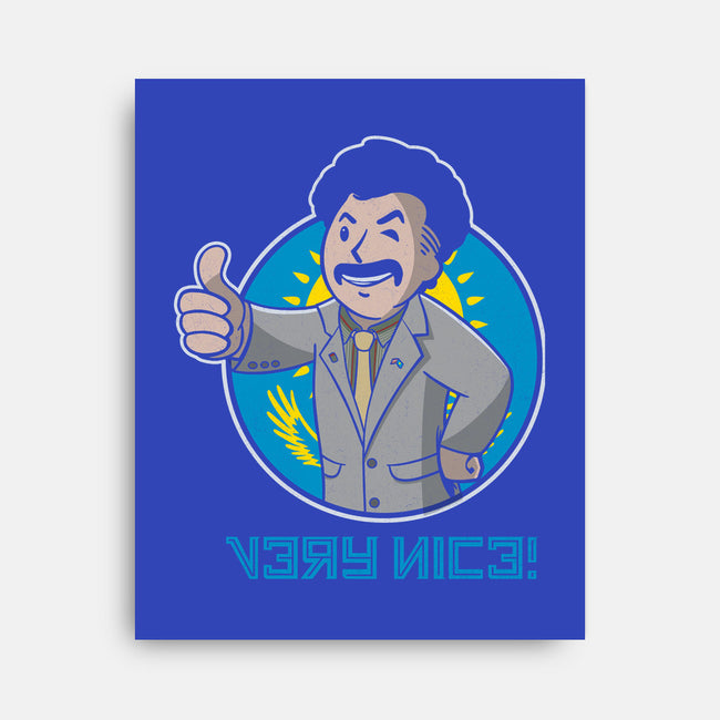 Nice Boy-none stretched canvas-Getsousa!
