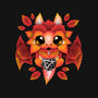 Dragon Of Leaves-none stretched canvas-NemiMakeit