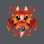 Dragon Of Leaves-none removable cover w insert throw pillow-NemiMakeit