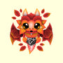 Dragon Of Leaves-none stretched canvas-NemiMakeit