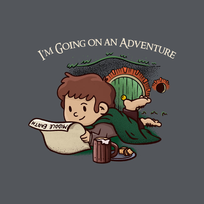 I'm Going On An Adventure-none glossy sticker-doodletoots