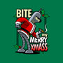 Bite my Merry XmASS-none fleece blanket-Boggs Nicolas